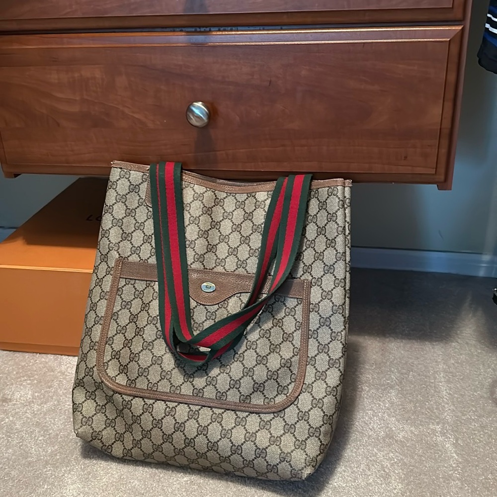 Vintage AUTHENTIC Gucci Tote